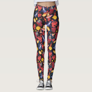 Patroon van de lammeren kikkers 2 leggings