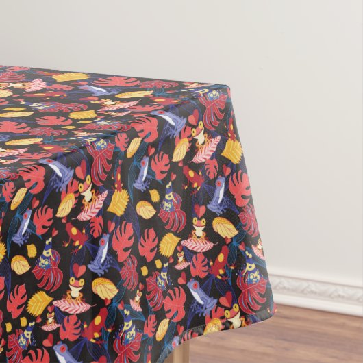 Patroon van de lammeren kikkers 2 tafelkleed (Voorbeeld)