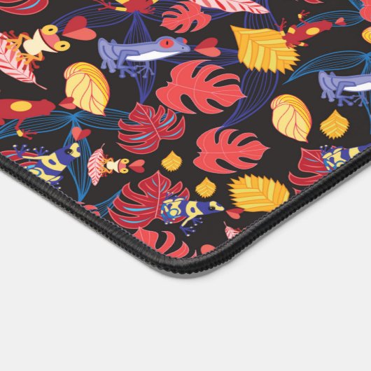 Patroon van de lammeren kikkers bureaumat (Hoek)