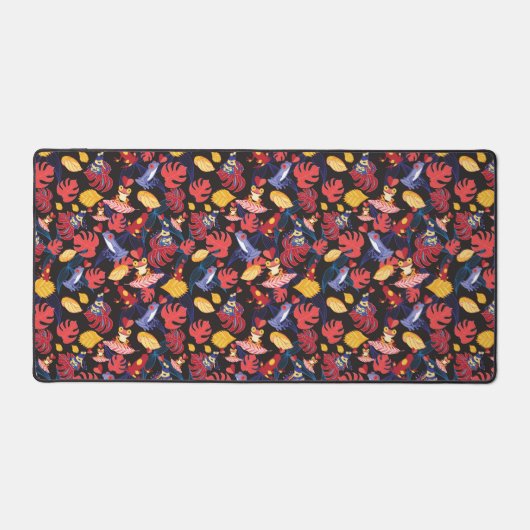 Patroon van de lammeren kikkers bureaumat (Voorkant)