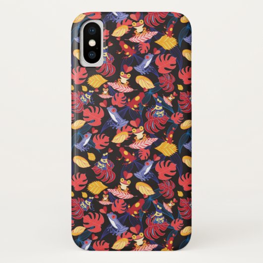 Patroon van de lammeren kikkers Case-Mate iPhone case (Achterkant)