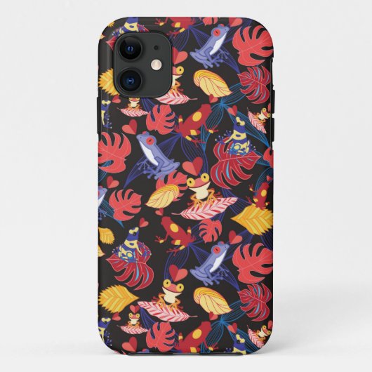 Patroon van de lammeren kikkers Case-Mate iPhone case (Achterkant)