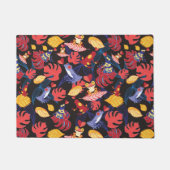 Patroon van de lammeren kikkers deurmat (Voorkant)