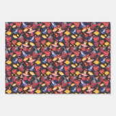 Patroon van de lammeren kikkers inpakpapier vel (Voorkant)