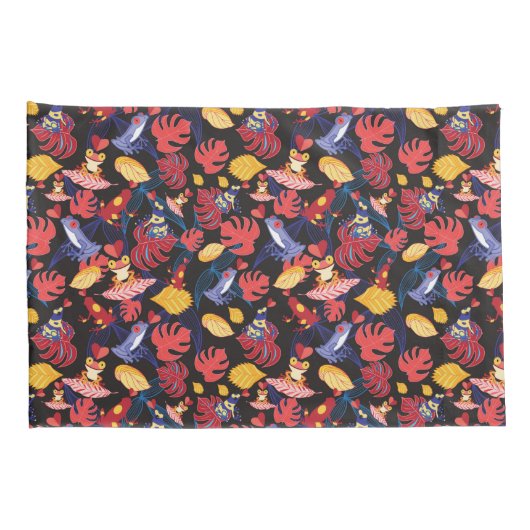 Patroon van de lammeren kikkers kussensloop (Achterkant-Rechts)