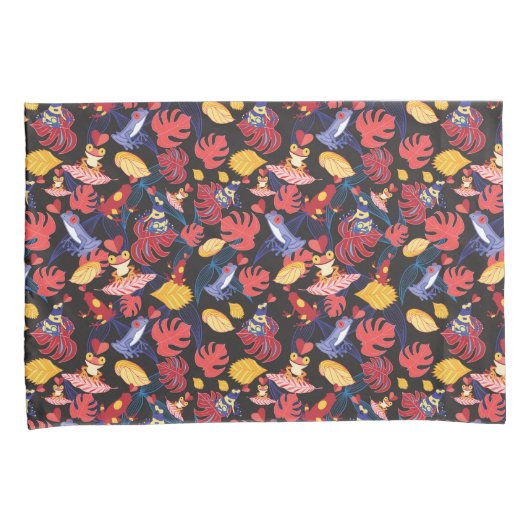 Patroon van de lammeren kikkers kussensloop (Voorkant-Rechts)