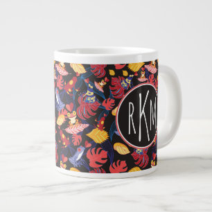 Patroon van de lammeren kikkers   Monogram Grote Koffiekop