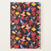 Patroon van de lammeren kikkers | Monogram Planner (Achterkant)