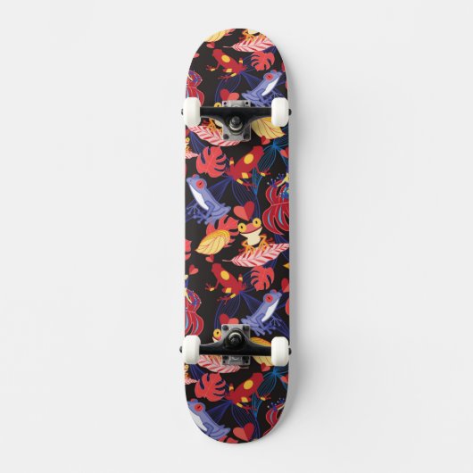 Patroon van de lammeren kikkers persoonlijk skateboard (Voorkant)