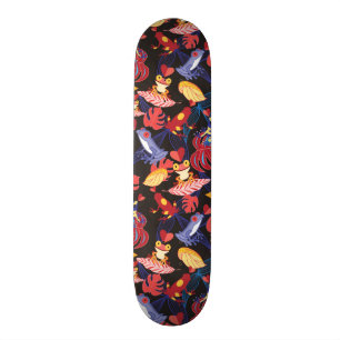 Patroon van de lammeren kikkers persoonlijk skateboard