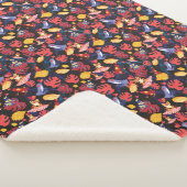 Patroon van de lammeren kikkers sherpa deken (3/4)