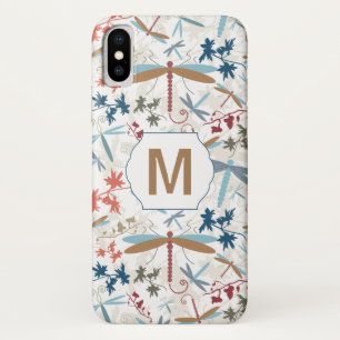Patroon van de Libel van het monogram het Multi Case-Mate iPhone Case