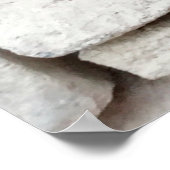 Patroon van de moderne stenen muur met een laag op poster (Hoek)