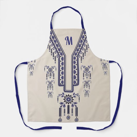 "Patroon van de Natuur" Middelgroot Schort (Voorkant)