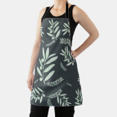 patroon van de natuurlijke olijftak schort (Insitu)