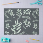 patroon van de natuurlijke olijftak tissuepapier (Craft)