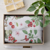  patroon van de ontkoppeling van de Cherries Colla Tissuepapier (Geschenk)