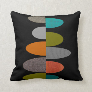 Patroon van de Ovalen van het Hoofdkussen van het Kussen