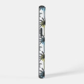 Patroon van de palmboom van de verfdaling iPhone 15 case (Rechterkant)