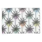 Patroon van de palmboom van de verfdaling kussensloop (Voorkant-Rechts)