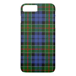 Patroon van de Plaid van het Geruite Schotse iPhone 8/7 Plus Hoesje
