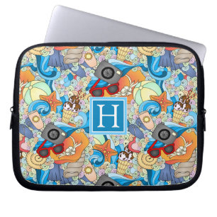Patroon van de Pret van de zomer voegt Uw Laptop Sleeve