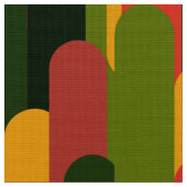 patroon van de retro mod kleurenschema2 stof (Close Up)