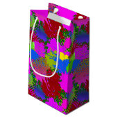 Patroon van de schilder 3 klein cadeauzakje (Achterkant Gekanteld)