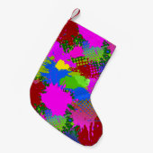 Patroon van de schilder 3 kleine kerstsok (Voorkant (Hangend))