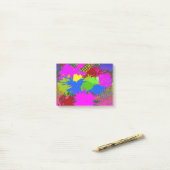 Patroon van de schilder 3 post-it® notes (Op bureau)