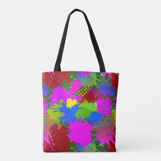 Patroon van de schilder 3 tote bag (Achterkant)