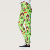 Patroon van de School Little Girls Leggings (Links)