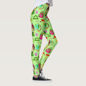 Patroon van de School Little Girls Leggings (Rechts)