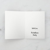 Patroon van de Strepen van de Principes van Feestdagen Kaart (Binnen)