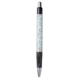 Patroon van de Unicorns, Cute Unicorns, Flowers Pen