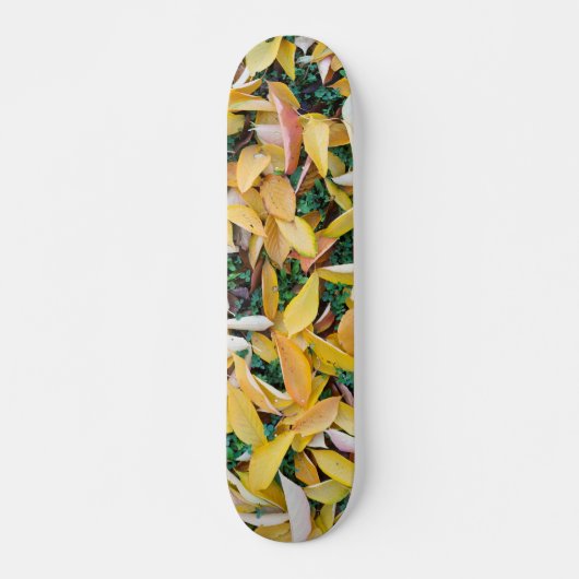 Patroon van de vallende bladeren persoonlijk skateboard (Voorkant)