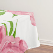 patroon van de waterverf van Peony bouquet Tafelkleed (Voorbeeld)