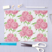 patroon van de waterverf van Peony bouquet Tissuepapier (Craft)