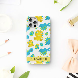Patroon Van Dinosauriërs, Schattige Dinosauriërs, iPhone 16 Hoesje