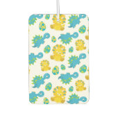 Patroon van dinosaurussen, luidopersen, Baby Dino Luchtverfrisser (Voorkant)