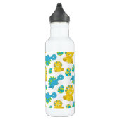 Patroon van dinosaurussen, luidopersen, Baby Dino Waterfles (Rechts)