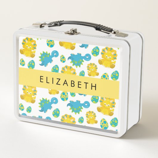 Patroon van dinosaurussen, schattige dinosaurussen (Voorkant)