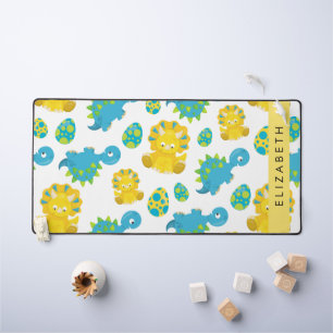 Patroon van dinosaurussen, schattige dinosaurussen bureaumat