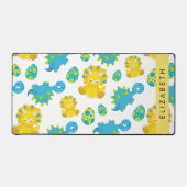 Patroon van dinosaurussen, schattige dinosaurussen bureaumat (Voorkant)