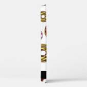 Patroon van donuts, kleurrijke donuts, Jouw naam Case-Mate iPhone Case (Achterkant / Rechts)