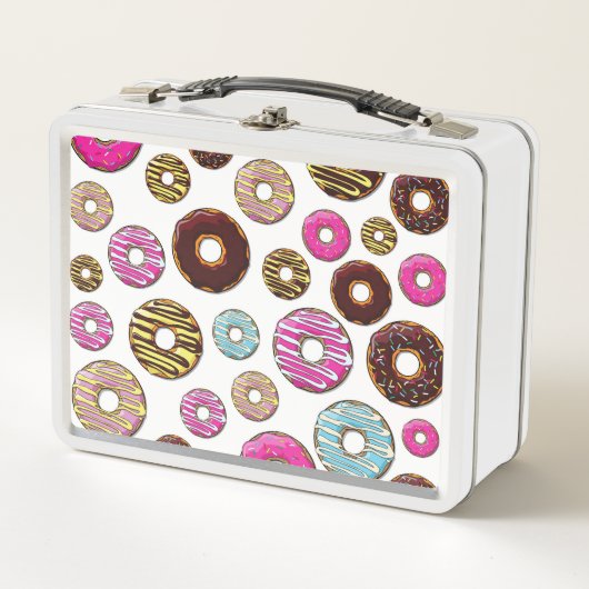 patroon van donuts, kleurrijke donuts, sproeten (Voorkant)