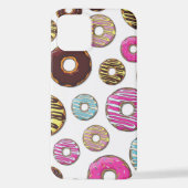 patroon van donuts, kleurrijke donuts, sproeten iPhone hoesje (Achterkant)