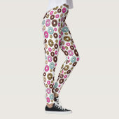 patroon van donuts, kleurrijke donuts, sproeten leggings (Rechts)