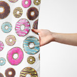 patroon van donuts, kleurrijke donuts, sproeten sjaal<br><div class="desc">Kute,  leuke en schattige patronen met kleurrijke donuts. Moderne en trendy cadeau,  perfect voor de donut minnaar in je leven.</div>