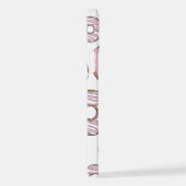 patroon van donuts, roze donuts, blauwe donuts iPhone hoesje (Rechterkant)